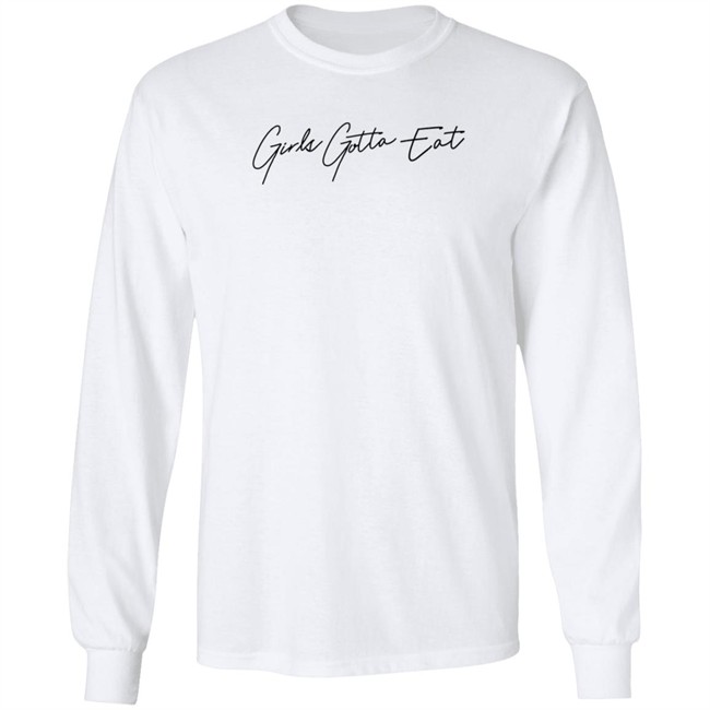 Girls Gotta Eat Merch Girls Gotta Eat Signature Pink Shirt Girls Gotta Eat Merch Girls Gotta Eat Signature Pink Shirt