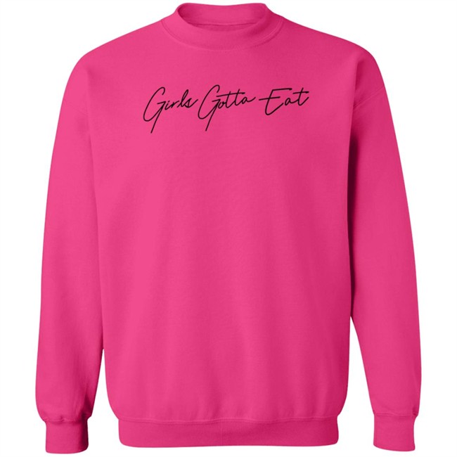 Girls Gotta Eat Merch Girls Gotta Eat Signature Pink Shirt Girls Gotta Eat Merch Girls Gotta Eat Signature Pink Shirt
