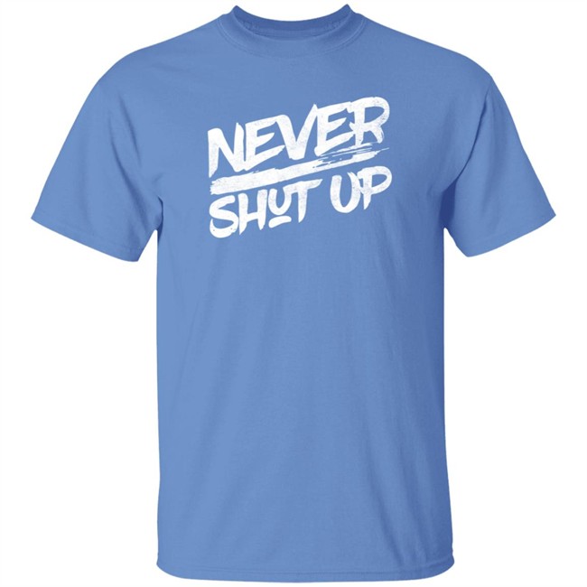 Marcellus Wiley Never Shut Up T Shirt Marcellus Wiley Store Merch