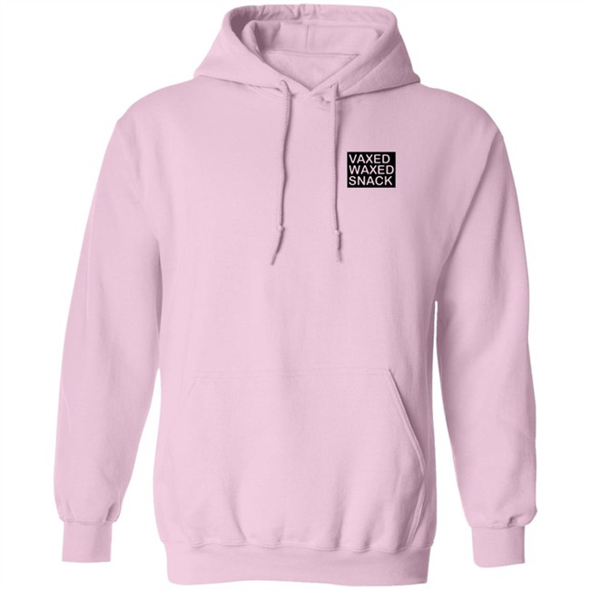 Girls Gotta Eat Merch Vaxed Waxed Snack Pink Crewneck Sweatshirt Girls Gotta Eat Merch Vaxed Waxed Snack Pink Crewneck Sweatshirt