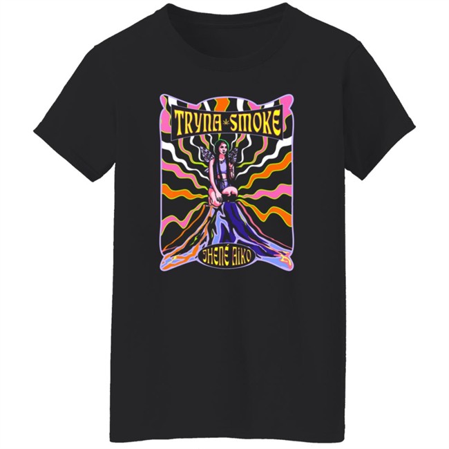 Jhene Aiko Merch Tryna Smoke Vintage Shirt Jhene Aiko Merch Tryna Smoke Vintage Shirt
