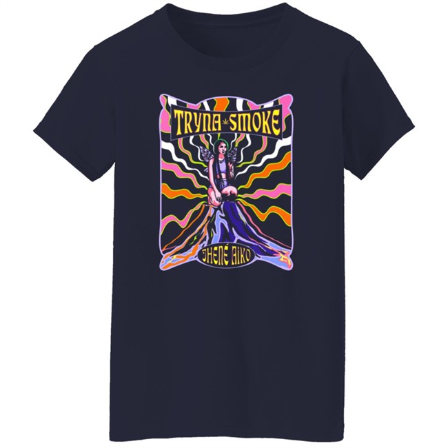 Jhene Aiko Merch Tryna Smoke Vintage Shirt Jhene Aiko Merch Tryna Smoke Vintage Shirt
