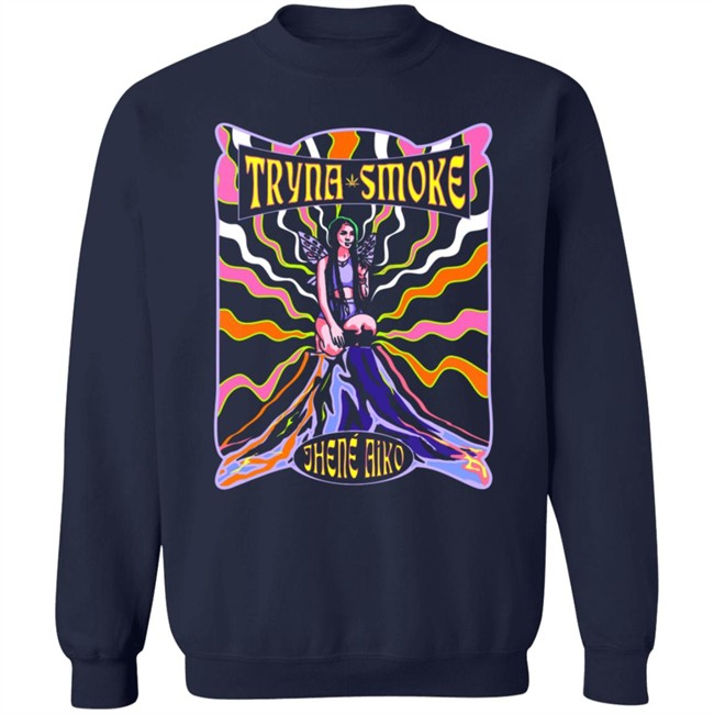 Jhene Aiko Merch Tryna Smoke Vintage Shirt Jhene Aiko Merch Tryna Smoke Vintage Shirt