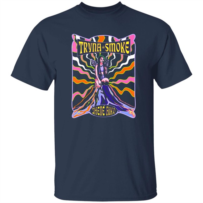 Jhene Aiko Merch Tryna Smoke Vintage Shirt Jhene Aiko Merch Tryna Smoke Vintage Shirt