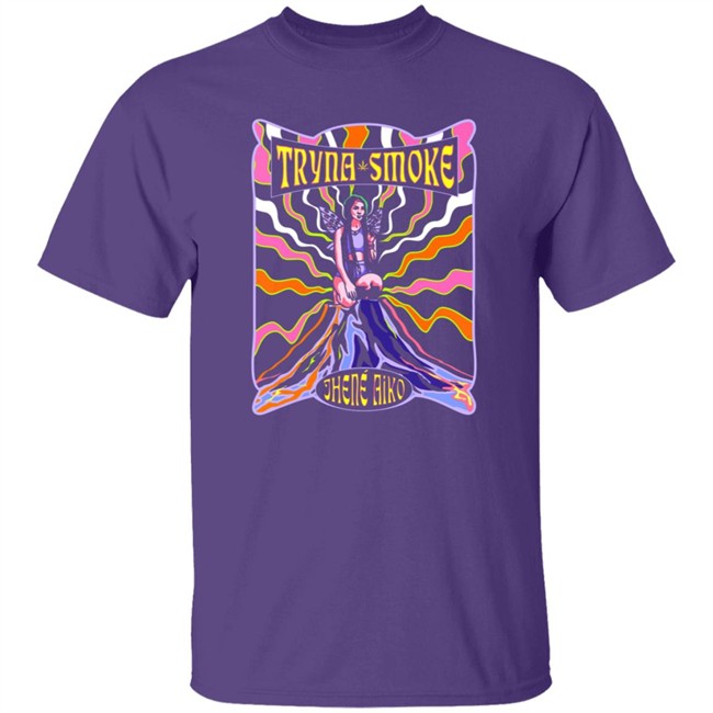 Jhene Aiko Merch Tryna Smoke Vintage Shirt Jhene Aiko Merch Tryna Smoke Vintage Shirt