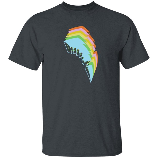 Jauz Merch Rainbow Bolt Shirt Heybitethis Jauz Merch Rainbow Bolt Shirt Heybitethis