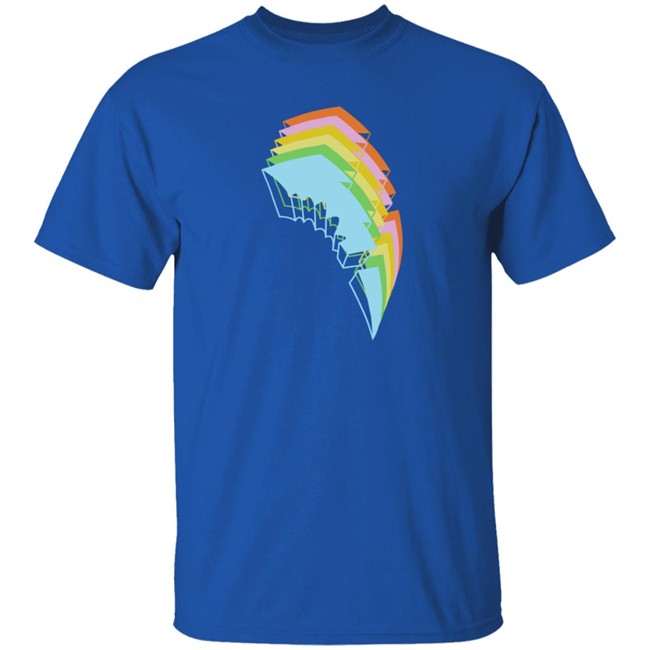 Jauz Merch Rainbow Bolt Shirt Heybitethis Jauz Merch Rainbow Bolt Shirt Heybitethis