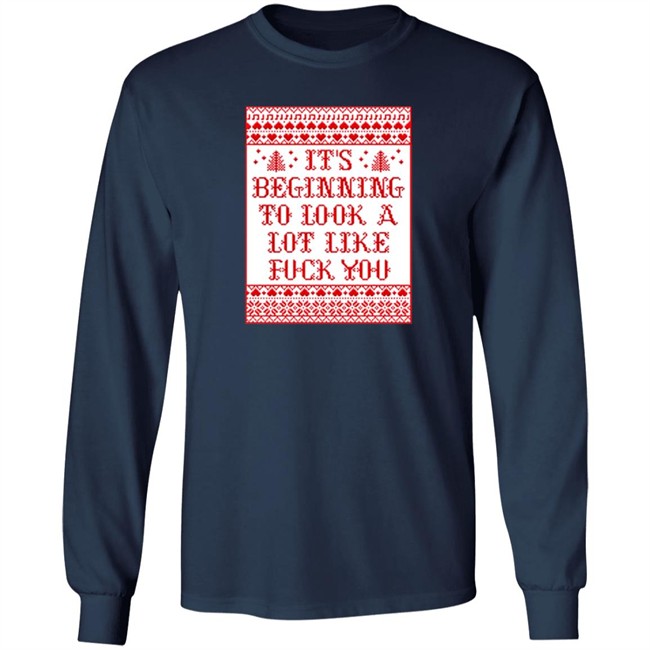 Chevy Chase It's Beginning To Look A Lot Like Fuck You Shirt Chevy Chase It's Beginning To Look A Lot Like Fuck You Shirt