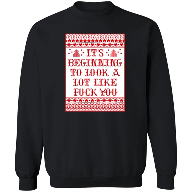 Chevy Chase It's Beginning To Look A Lot Like Fuck You Shirt Chevy Chase It's Beginning To Look A Lot Like Fuck You Shirt