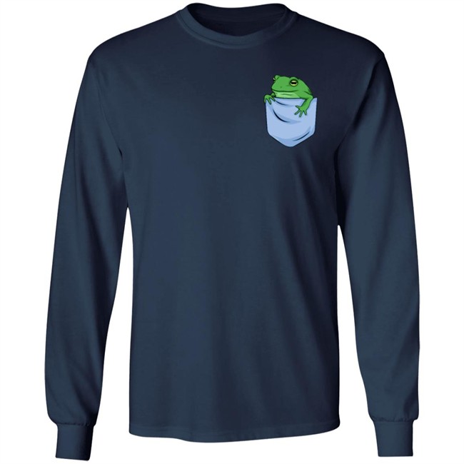 Jenna Lynn Meowri Pocket Frog T Shirt Frog In The Breast Pocket Frog Jenna Lynn Meowri Pocket Frog T Shirt Frog In The Breast Pocket Frog
