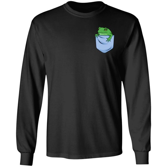 Jenna Lynn Meowri Pocket Frog T Shirt Frog In The Breast Pocket Frog Jenna Lynn Meowri Pocket Frog T Shirt Frog In The Breast Pocket Frog