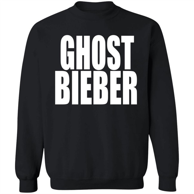 Justin Bieber Music Shop Ghost Bieber Sweatshirt Justin Bieber Justin Bieber Music Shop Ghost Bieber Sweatshirt Justin Bieber
