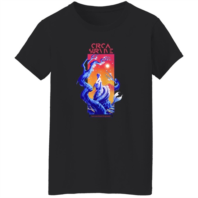 Circa Survive Merch Kissed The Ground Shirt Circa Survive Merch Kissed The Ground Shirt