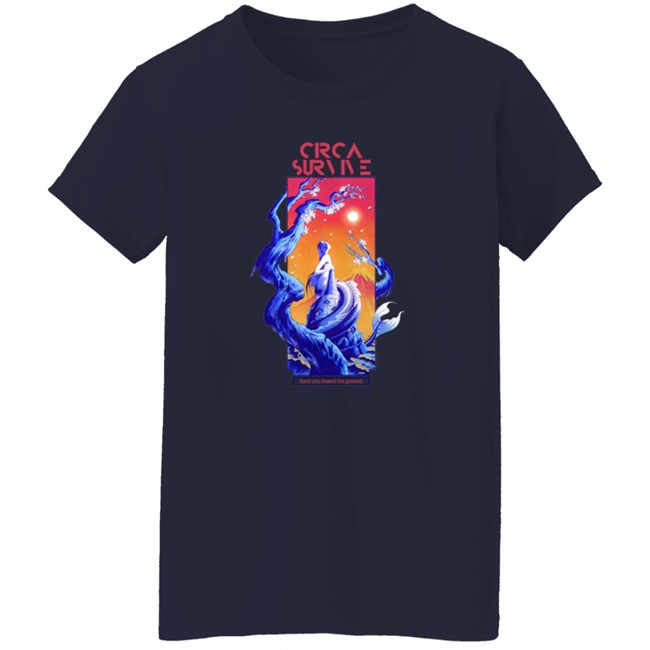 Circa Survive Merch Kissed The Ground Shirt Circa Survive Merch Kissed The Ground Shirt