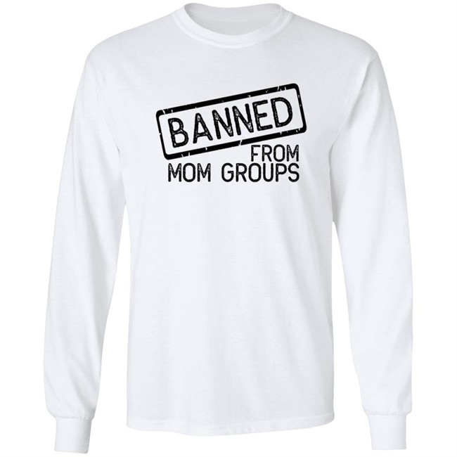 Still She Smiles Banned From Mom Group Hoodie Still She Smiles Banned From Mom Group Hoodie