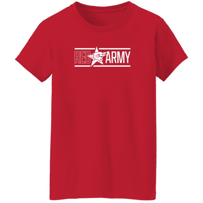 Cats Gear Team Store Perth Wildcats Red Army Shirt Josh Stephen Cats Gear Team Store Perth Wildcats Red Army Shirt Josh Stephen