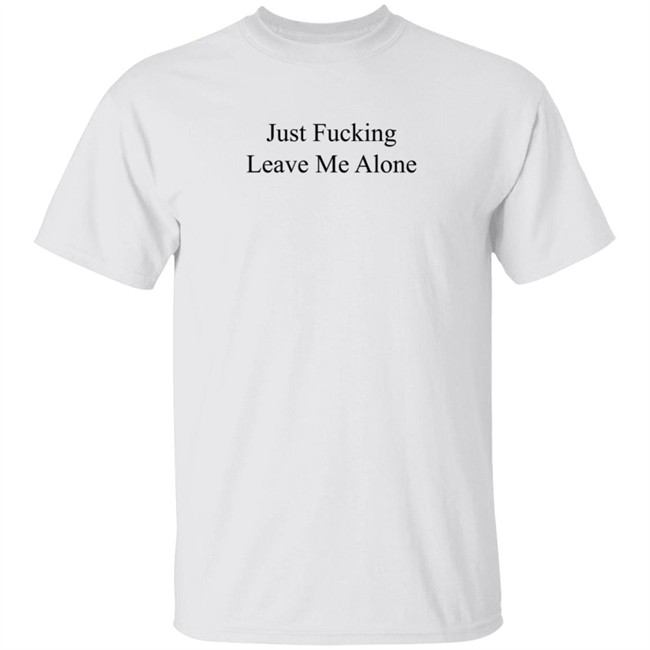 Billie Eilish Merch JFLMA T Shirt Just Fucking Leave Me Alone