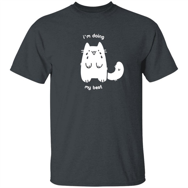 Professional Crowlines Merch I'm Doing My Best Cat Shirt Professional Crowlines Merch I'm Doing My Best Cat Shirt
