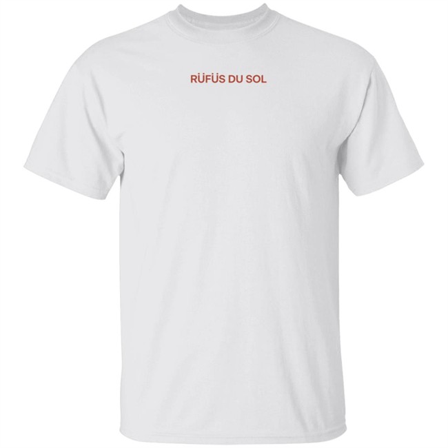 Rufus Du Sol Merch White Surrender Shirt