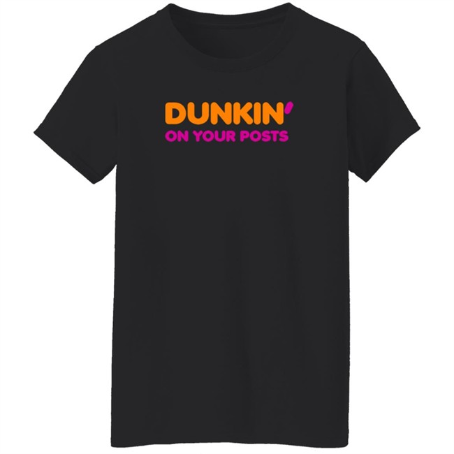 TopatoCo Dunkin' On Your Posts T Shirt Jephjacques TopatoCo Dunkin' On Your Posts T Shirt Jephjacques