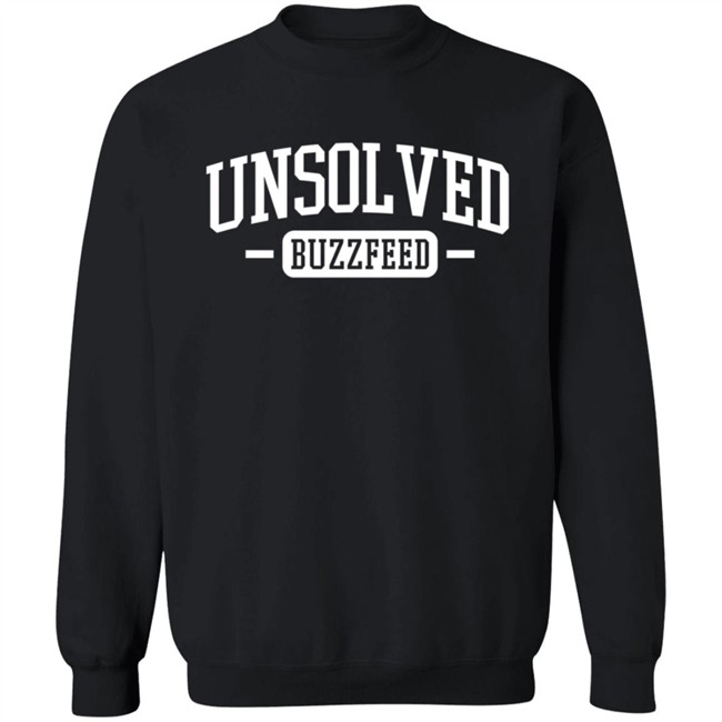 Shop the Buzzfeed Unsolved Merch Store BuzzFeed Unsolved Collegiate Shirt Shop the Buzzfeed Unsolved Merch Store BuzzFeed Unsolved Collegiate Shirt