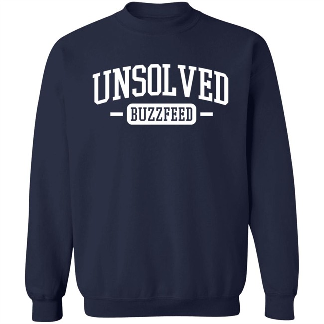 Shop the Buzzfeed Unsolved Merch Store BuzzFeed Unsolved Collegiate Shirt Shop the Buzzfeed Unsolved Merch Store BuzzFeed Unsolved Collegiate Shirt