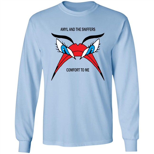Shop the Amyl and the Sniffers Merch Store Amyl and the Sniffers Comfort To Me Grumpy Face Shirt Shop the Amyl and the Sniffers Merch Store Amyl and the Sniffers Comfort To Me Grumpy Face Shirt