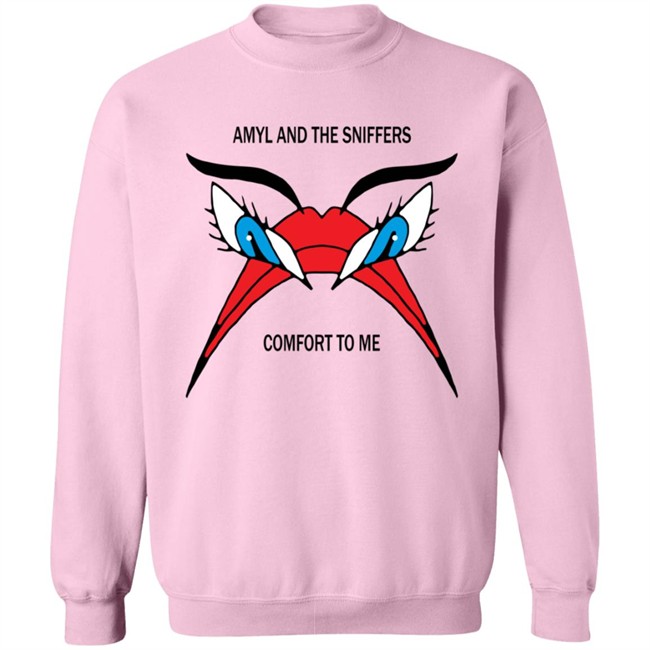 Shop the Amyl and the Sniffers Merch Store Amyl and the Sniffers Comfort To Me Grumpy Face Shirt Shop the Amyl and the Sniffers Merch Store Amyl and the Sniffers Comfort To Me Grumpy Face Shirt