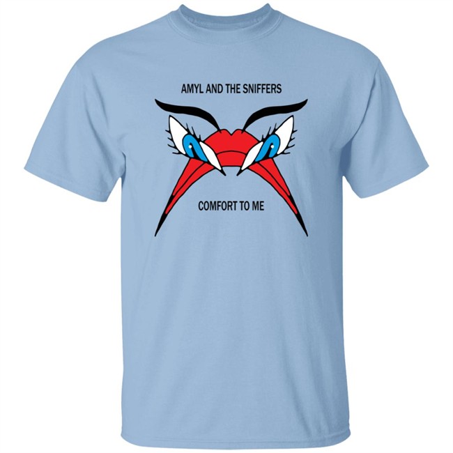 Shop the Amyl and the Sniffers Merch Store Amyl and the Sniffers Comfort To Me Grumpy Face Shirt Shop the Amyl and the Sniffers Merch Store Amyl and the Sniffers Comfort To Me Grumpy Face Shirt