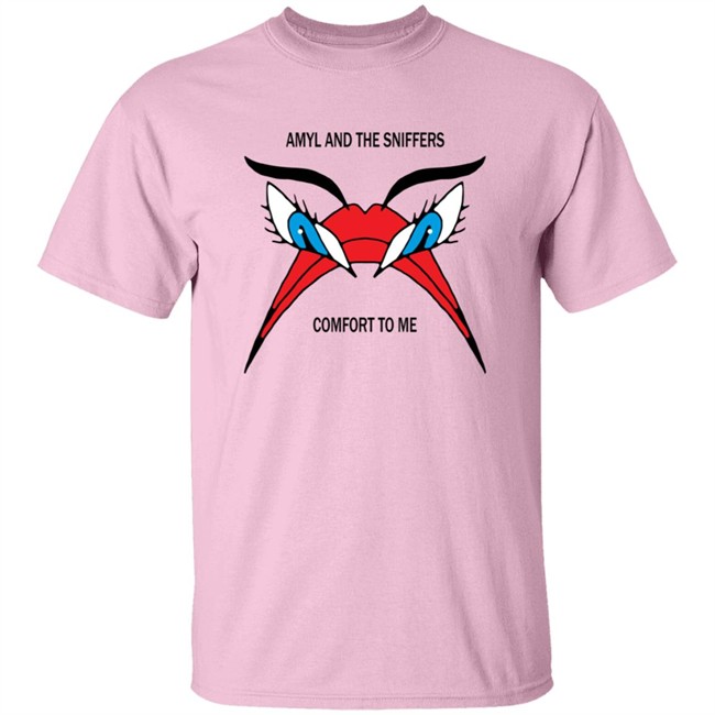 Shop the Amyl and the Sniffers Merch Store Amyl and the Sniffers Comfort To Me Grumpy Face Shirt Shop the Amyl and the Sniffers Merch Store Amyl and the Sniffers Comfort To Me Grumpy Face Shirt