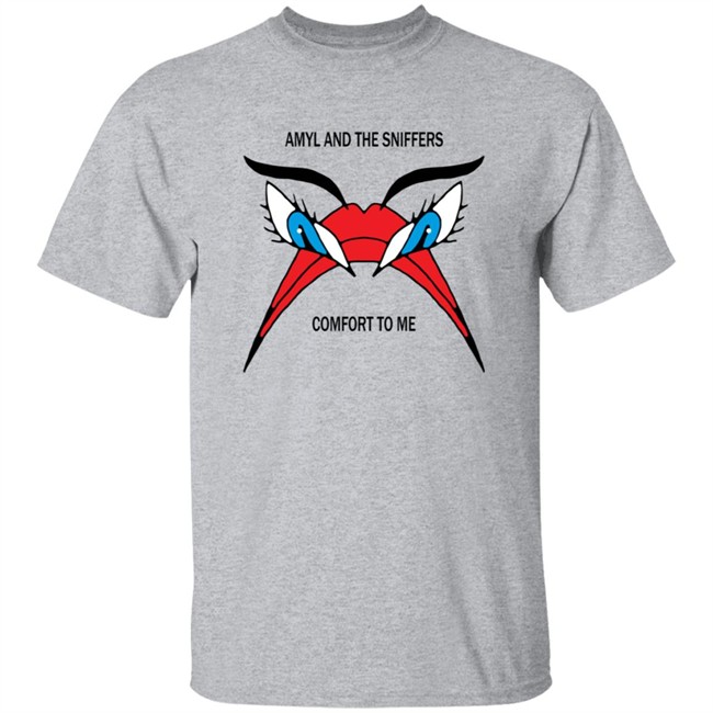 Shop the Amyl and the Sniffers Merch Store Amyl and the Sniffers Comfort To Me Grumpy Face Shirt Shop the Amyl and the Sniffers Merch Store Amyl and the Sniffers Comfort To Me Grumpy Face Shirt