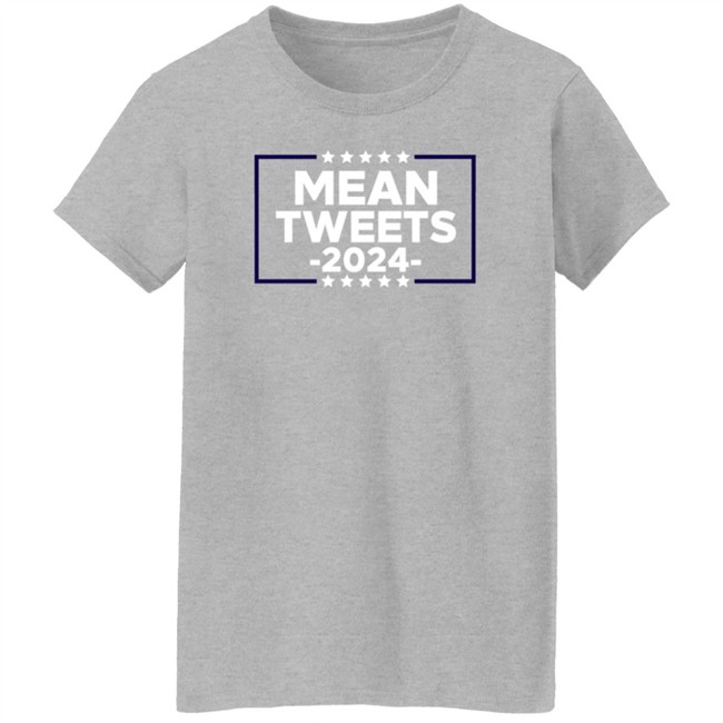 Mean Tweets 2024 T Shirt Red Mean Tweets 2024 T Shirt Red