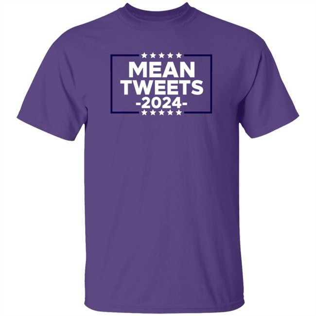 Mean Tweets 2024 T Shirt Red Mean Tweets 2024 T Shirt Red