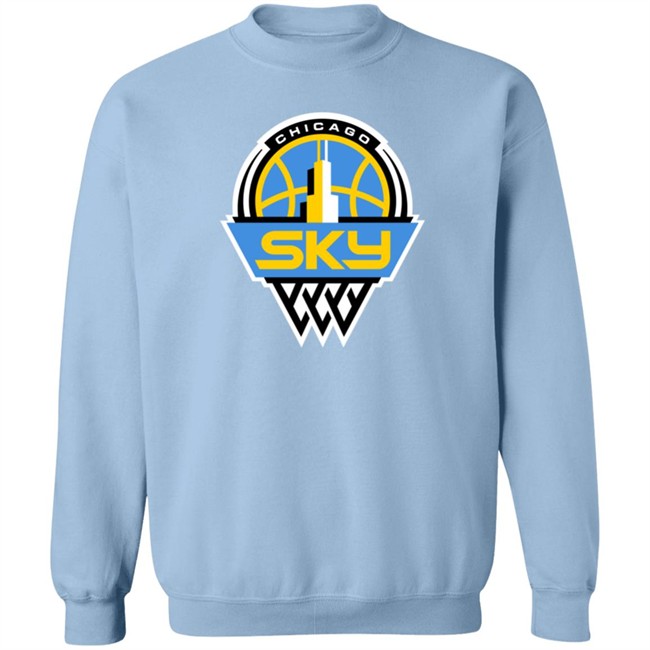 Chicago Sky Merch Logo T Shirt Chicago Sky Merch Logo T Shirt