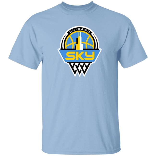 Chicago Sky Merch Logo T Shirt