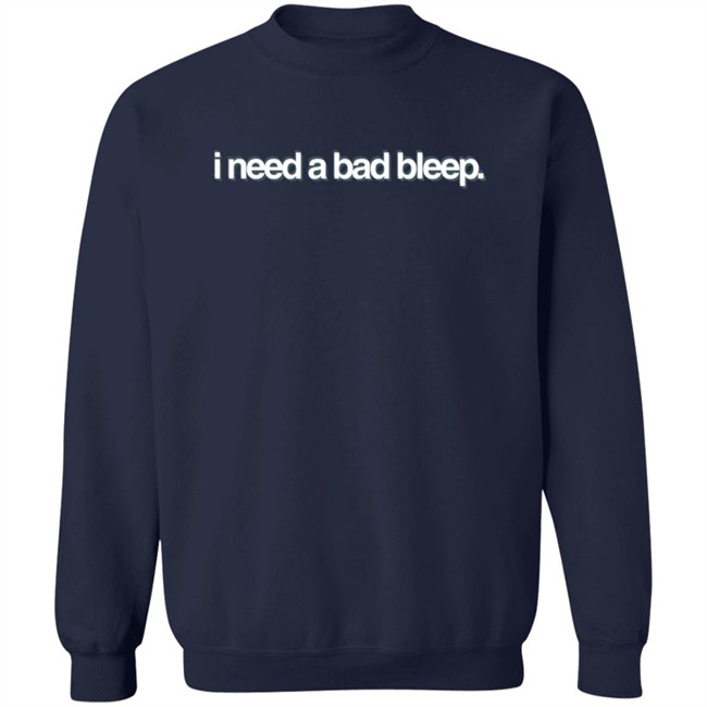 Addison Rae Merch I Need A Bad Bleep Black Hoodie Addison Rae Merch I Need A Bad Bleep Black Hoodie