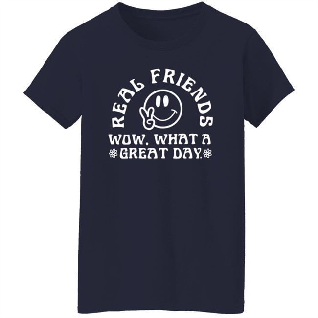 Real Friends Wow What A Great Day Hoodie Real Friends Wow What A Great Day Hoodie