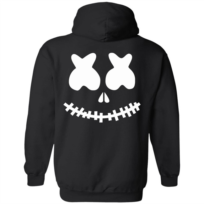 Marshmello Merch Bones Hoodie Marshmello Merch Bones Hoodie