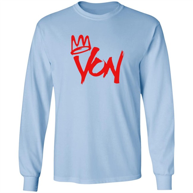 King Von Merch Von White Tee Shirt King Von Merch Von White Tee Shirt