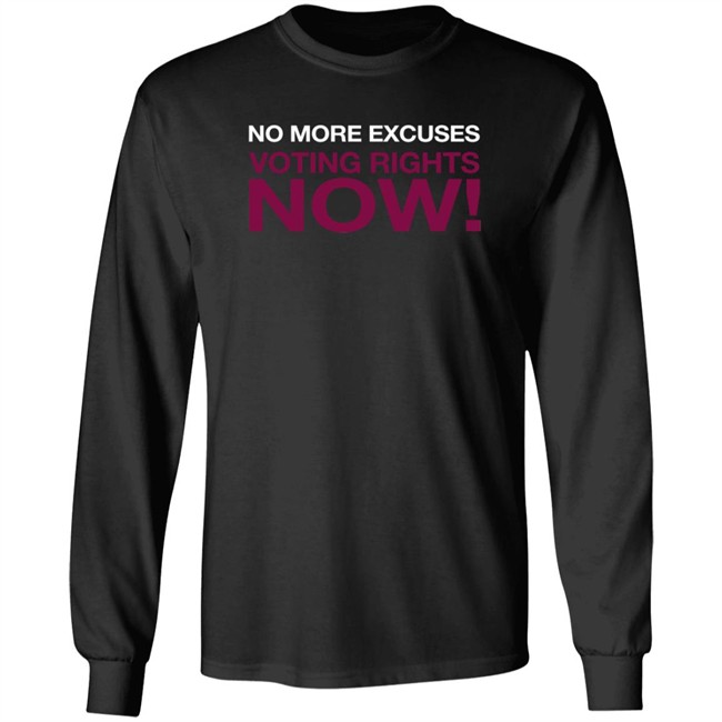 Washington No More Excuses Voting Right Now Shirt Washington No More Excuses Voting Right Now Shirt
