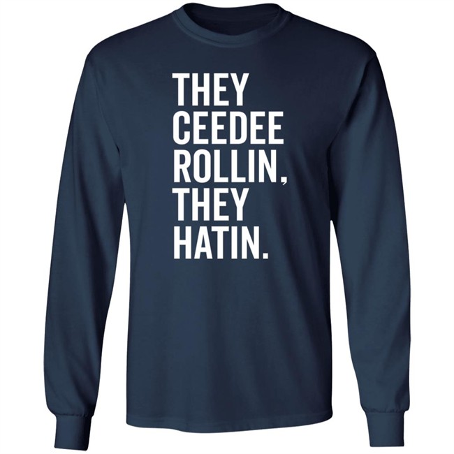Bullzerk Merch They Ceedee Rollin They Hatin Shirt Donovan Lewis Bullzerk Merch They Ceedee Rollin They Hatin Shirt Donovan Lewis
