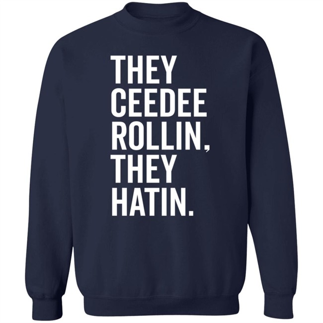 Bullzerk Merch They Ceedee Rollin They Hatin Shirt Donovan Lewis Bullzerk Merch They Ceedee Rollin They Hatin Shirt Donovan Lewis