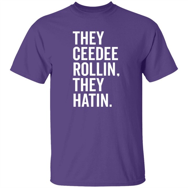 Bullzerk Merch They Ceedee Rollin They Hatin Shirt Donovan Lewis Bullzerk Merch They Ceedee Rollin They Hatin Shirt Donovan Lewis