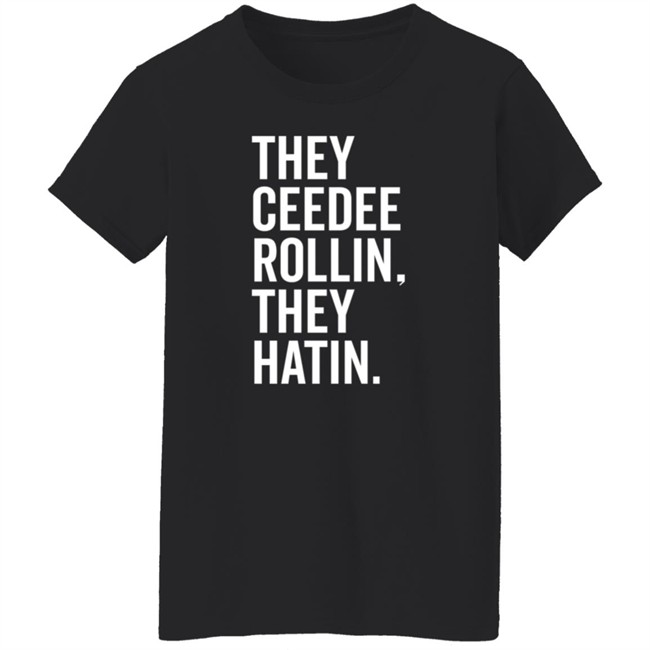 Bullzerk Merch They Ceedee Rollin They Hatin Shirt Donovan Lewis Bullzerk Merch They Ceedee Rollin They Hatin Shirt Donovan Lewis