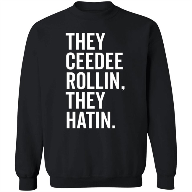 Bullzerk Merch They Ceedee Rollin They Hatin Shirt Donovan Lewis Bullzerk Merch They Ceedee Rollin They Hatin Shirt Donovan Lewis
