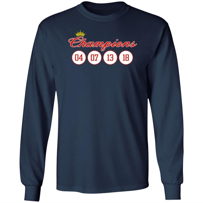 Jared Carrabis Champions 04 07 13 18 Shirt Jared Carrabis Champions 04 07 13 18 Shirt