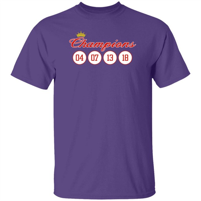 Jared Carrabis Champions 04 07 13 18 Shirt Jared Carrabis Champions 04 07 13 18 Shirt