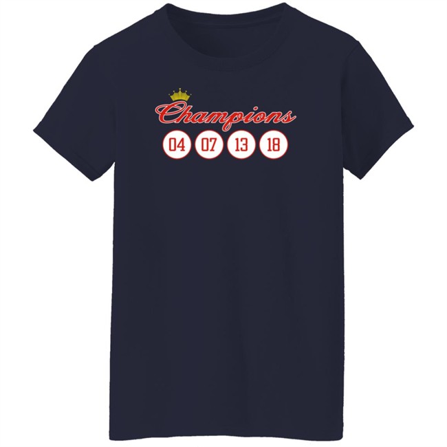 Jared Carrabis Champions 04 07 13 18 Shirt Jared Carrabis Champions 04 07 13 18 Shirt
