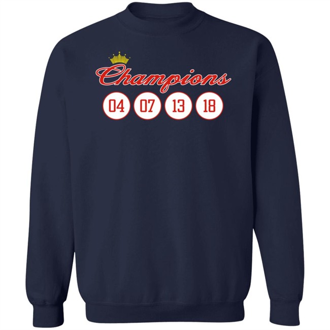 Jared Carrabis Champions 04 07 13 18 Shirt Jared Carrabis Champions 04 07 13 18 Shirt