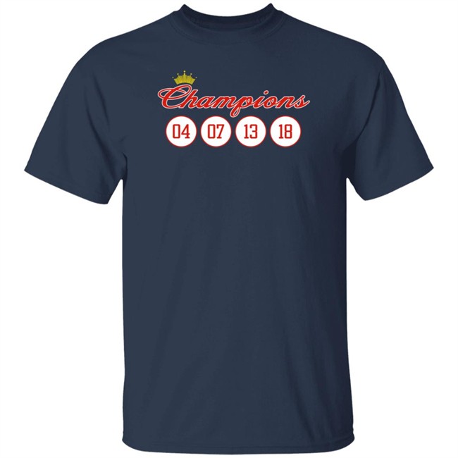 Jared Carrabis Champions 04 07 13 18 Shirt Jared Carrabis Champions 04 07 13 18 Shirt
